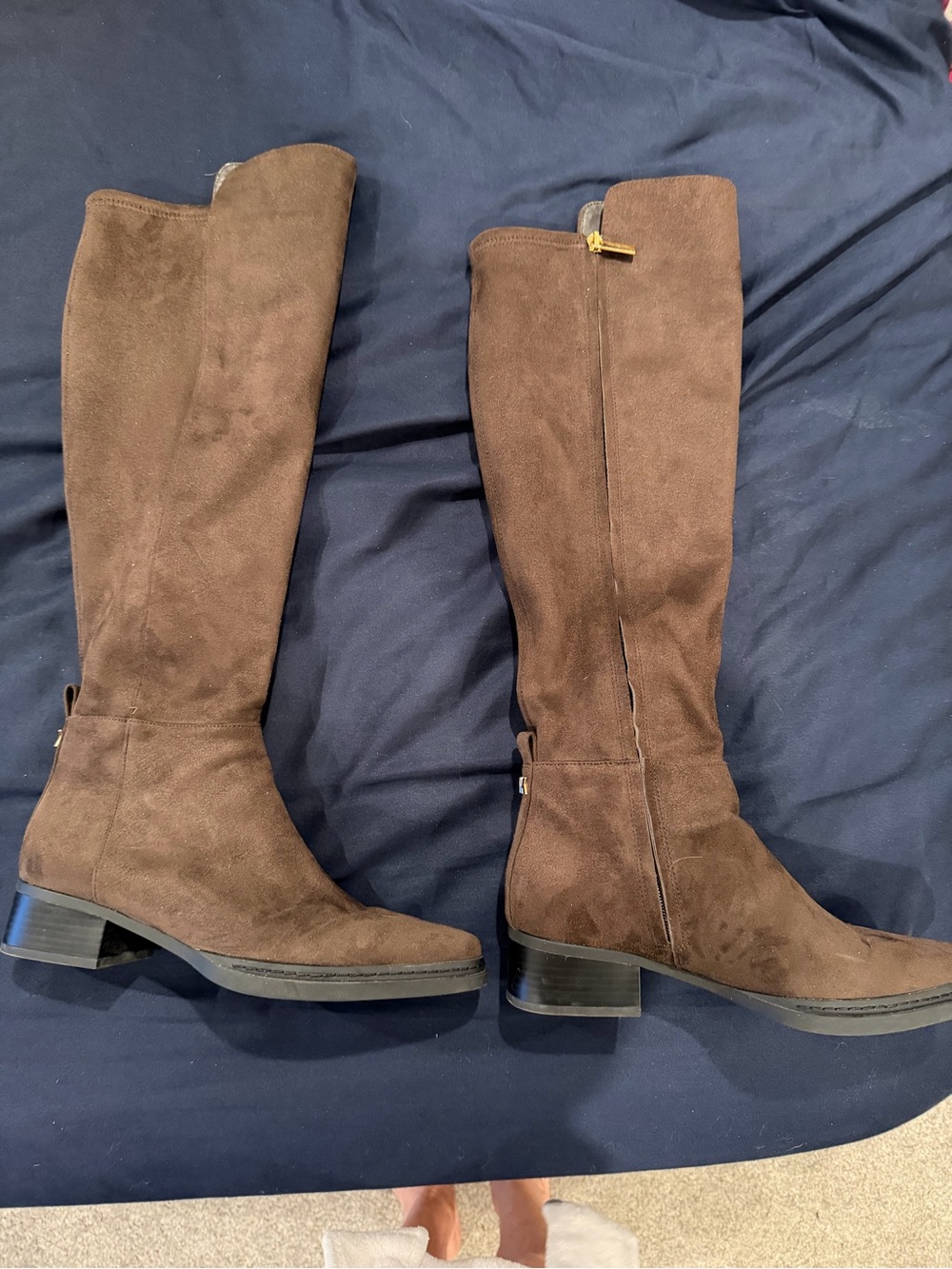 Michael Kors Lex Brown Over-the-Knee Boots Size 8.5